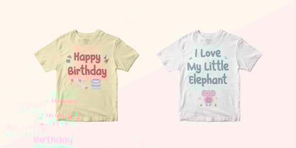 My Home Font Poster 7