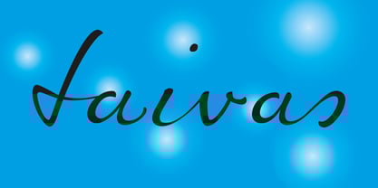 ALS FinlandiaScript Font Poster 20